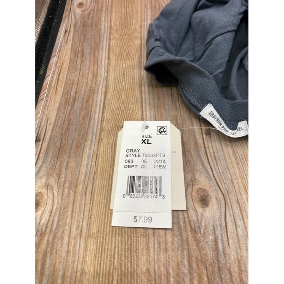 Grayson Pup Heart My Human Crew Dog Tee - Gray - XL - Picture 3 of 4